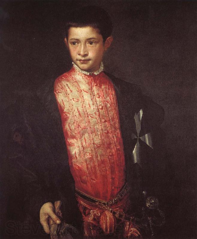 TIZIANO Vecellio Ranuccio Farnese Spain oil painting art